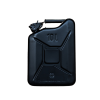 Stalen jerrycan zwart (10L)