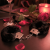 Plush Handcuffs Zwart