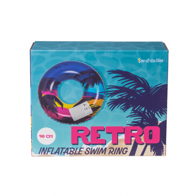 Retro Zwemband met palmnbomen