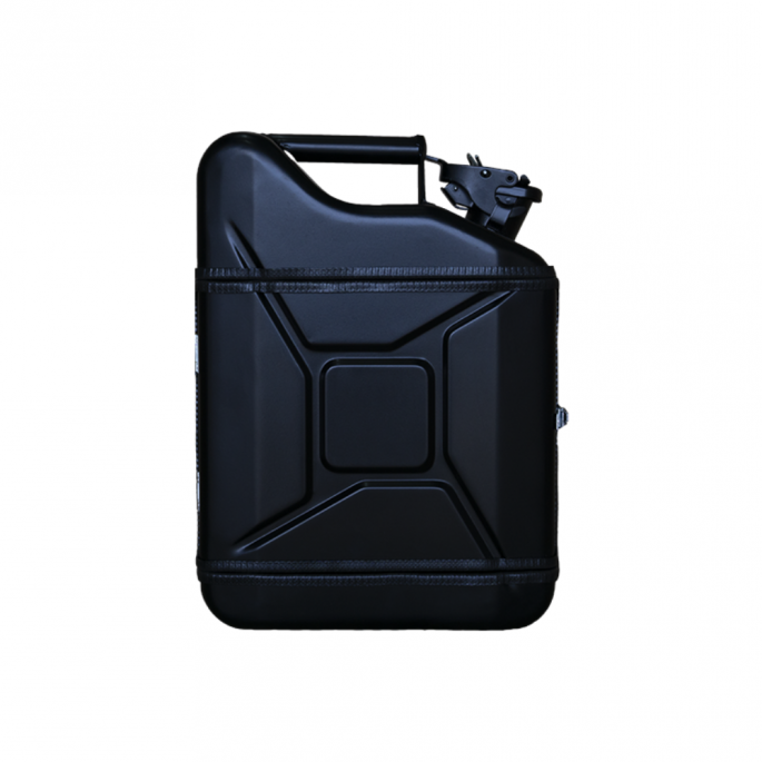 Zwarte Sterke Drank Jerrycan | Jerrycan zwart | Mega Gadgets | Designed by Man | Cadeautip