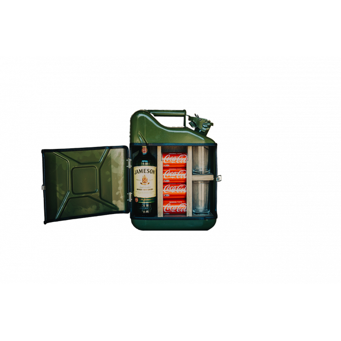 Jerrycan mini drank bar groen cadeau 