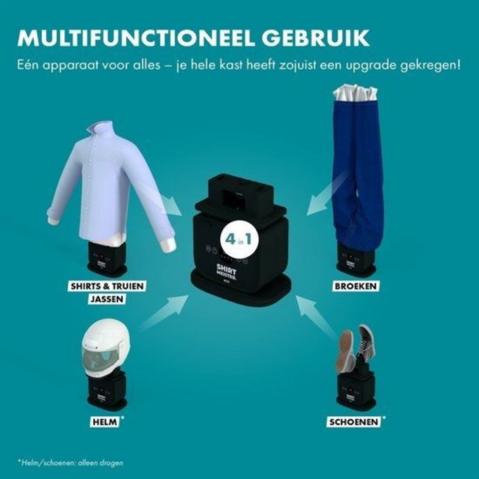 Automatische strijkdroger - Strijkpop
