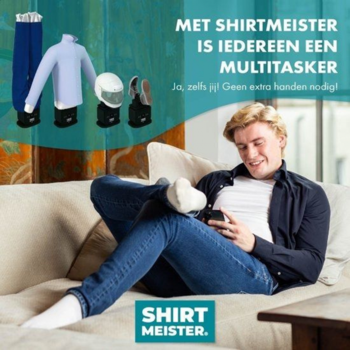 Automatische strijkdroger - Strijkpop
