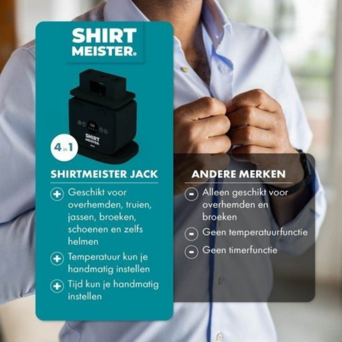 Automatische strijkdroger - Strijkpop
