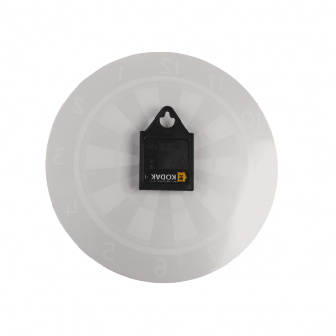 Achterkant Glass-Wall clock, Dart Match