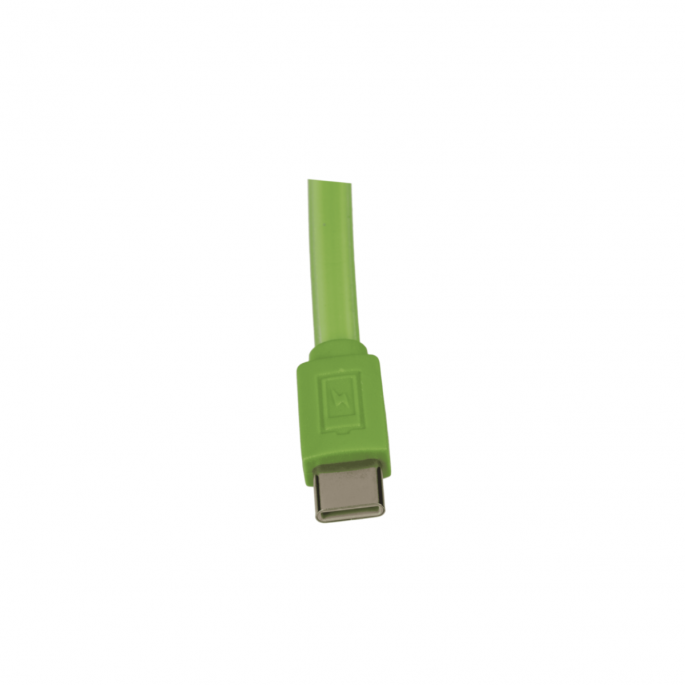 Green USB data cable USB-C