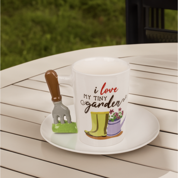 Leuke i love my tiny garden mok - Voor de echte tuiniers