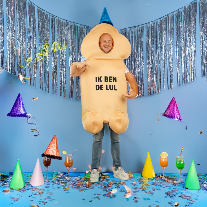 Pak voor vrijgezellenfeest - Ik ben de lul kostuum