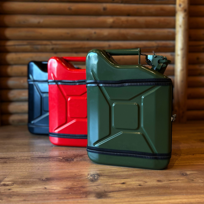Jerrycan Giftset 10L groen voorop
