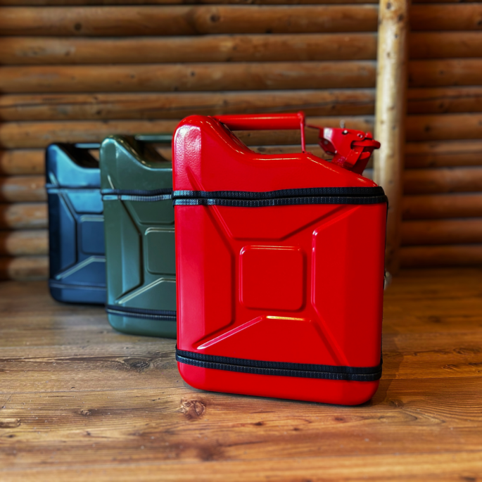 Jerrycan Giftset 10L rood voorop