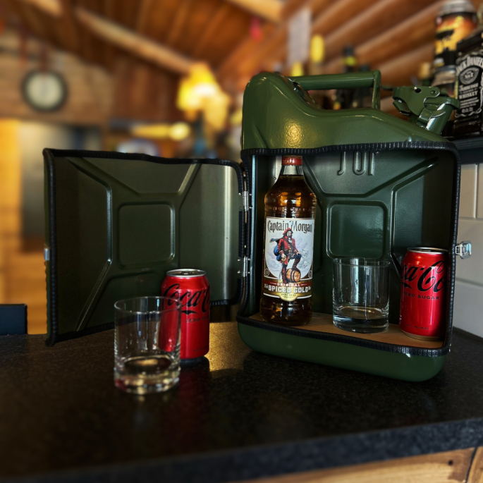 Jerrycan Giftset 10L Groen sfeerfoto 