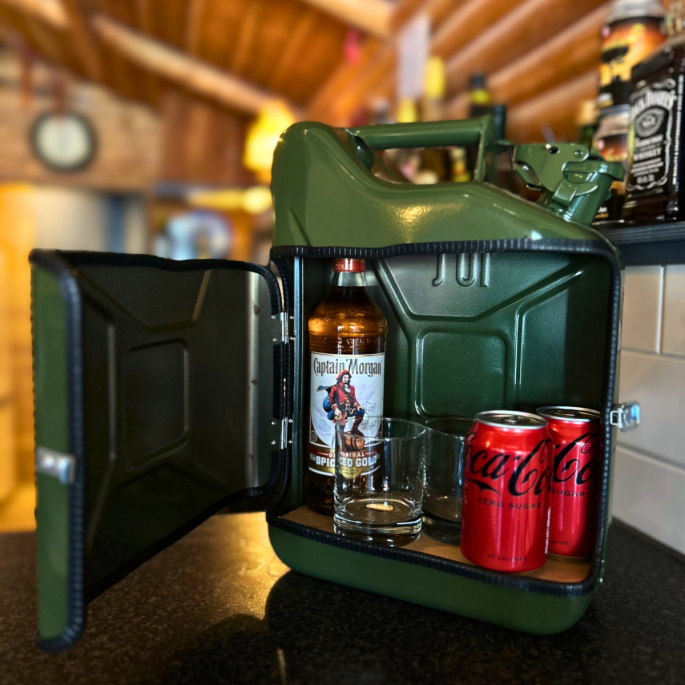 Jerrycan Giftset 10L Groen sfeerfoto 