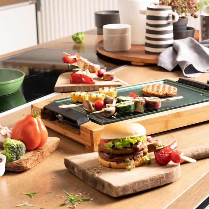 Just Vegan – Ceravegan Eco bamboe grillplaat