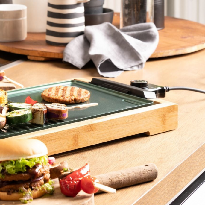 Just Vegan – Ceravegan Eco bamboe grillplaat


