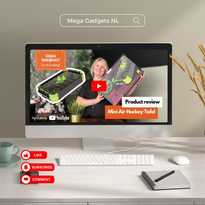 Air Hockey Tafel youtube megagadgets