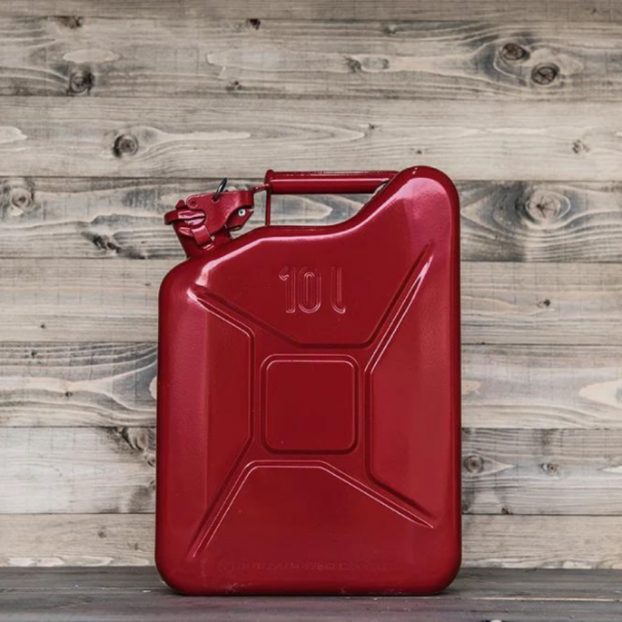 Stalen jerrycan 10L