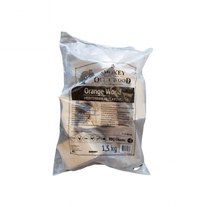 Smokey Olive Wood Sinaassappelhout 1.5KG Rookchunks