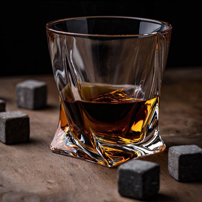 Twisted Whiskey Decanter