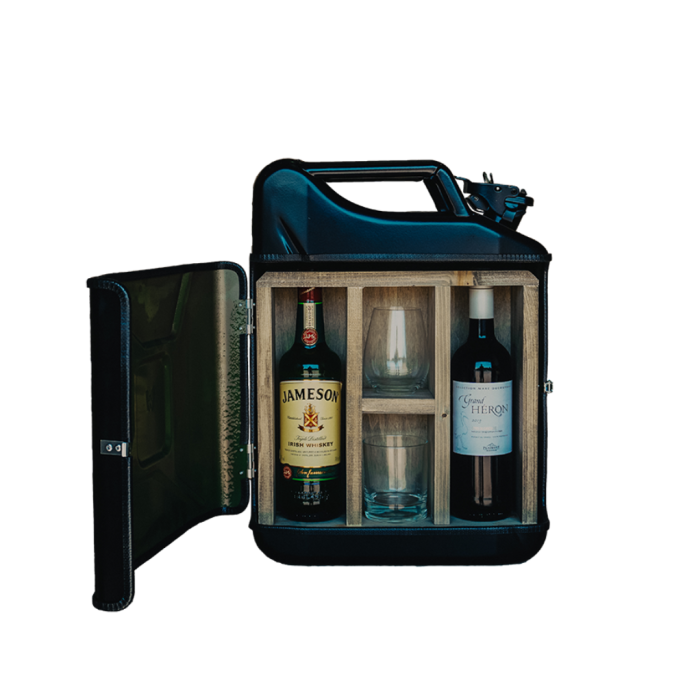 Jerrycan his & hers bar 'Zwart'