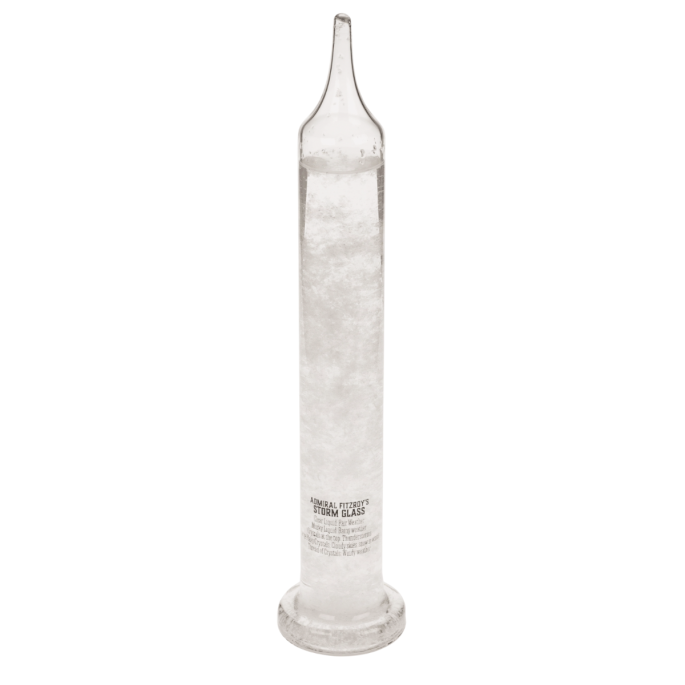 Stormglas 28 cm – Admiral Fitzroy