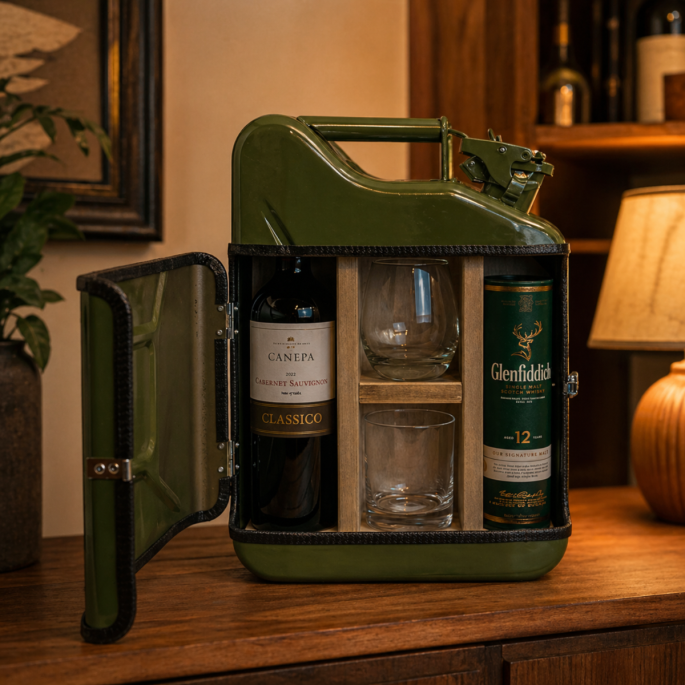 Jerrycan His & hers giftset 'Groen