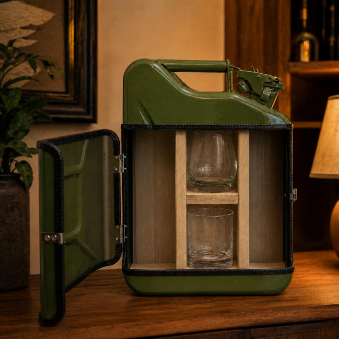 Jerrycan His & hers giftset 'Groen