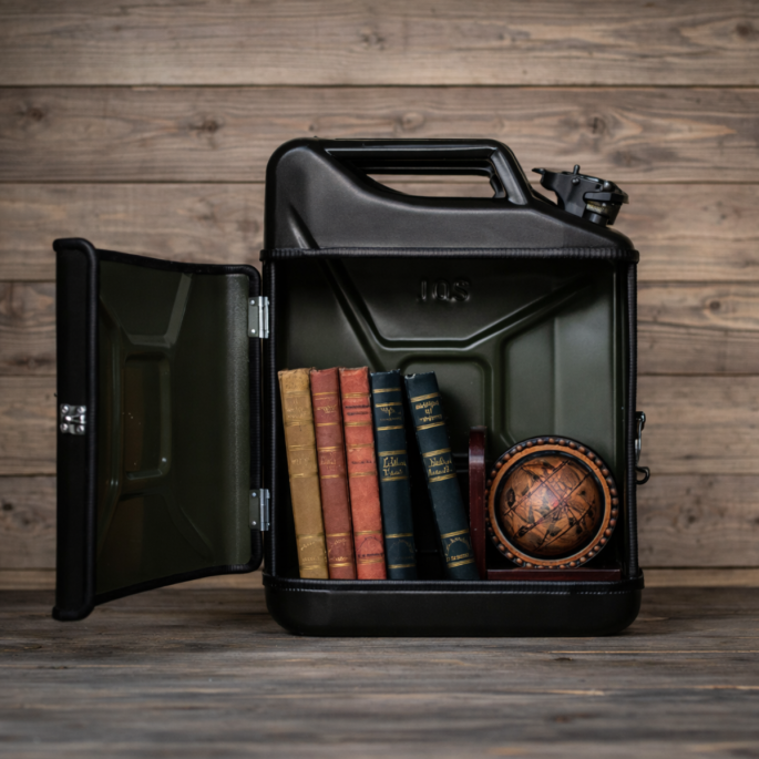 Jerrycan pakket zwart 20L