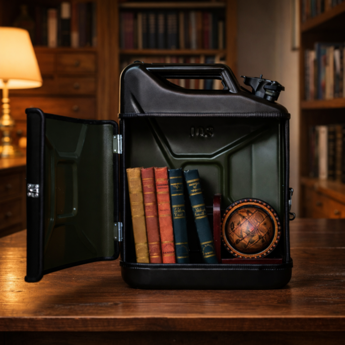 Jerrycan pakket zwart 20L