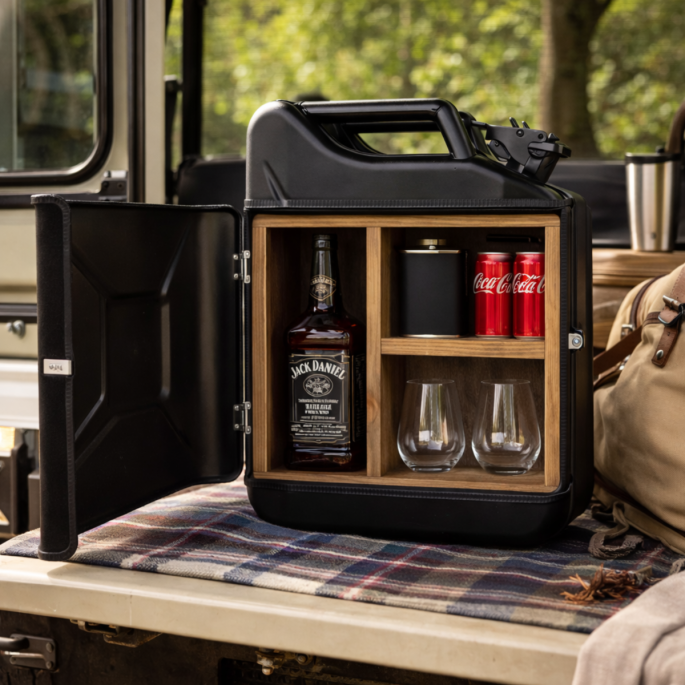 Jerrycan gin bar 'Zwart'