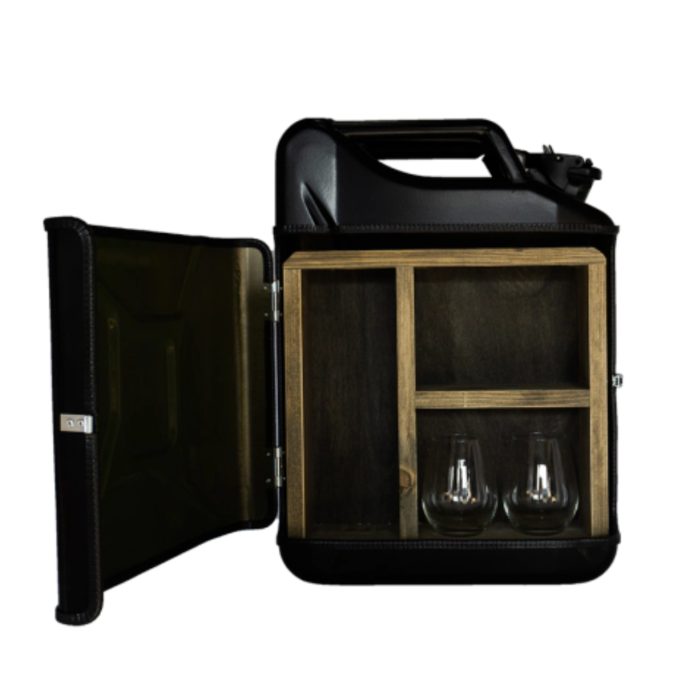 Jerrycan gin bar 'Zwart'