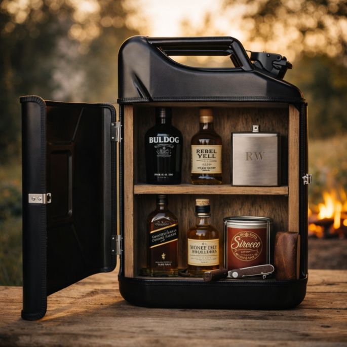 Jerrycan kast basic plus Zwart