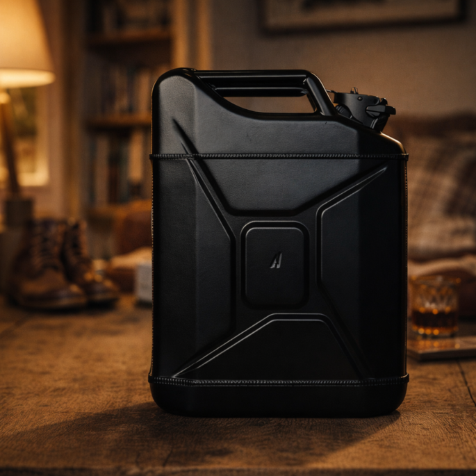 Jerrycan kast basic plus Zwart