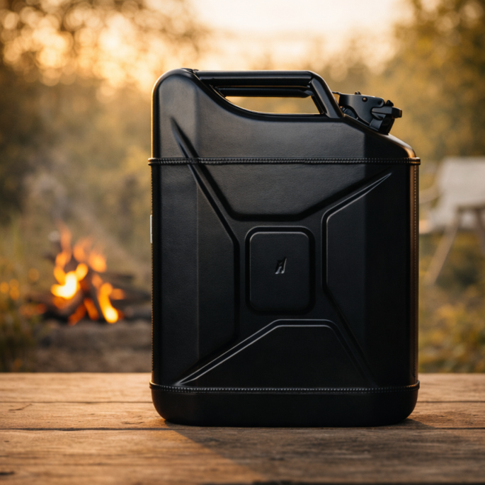 Jerrycan kast basic plus Zwart