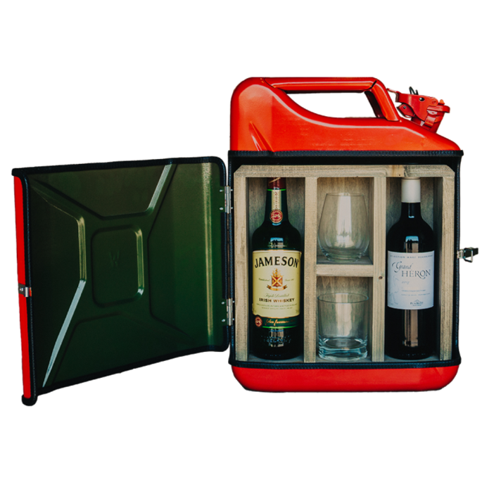 Jerrycan His and hers bar