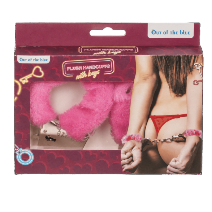 Plush Handcuffs Roze