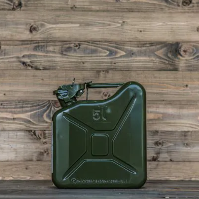 Stalen jerrycan 5L