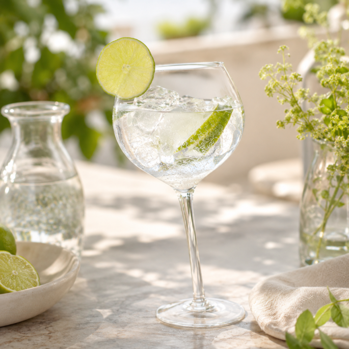 Tipsy Gin Glass