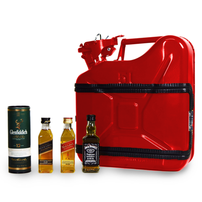 Jerrycan Whiskey Bar 'Rood'