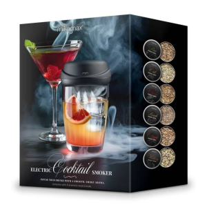 Elektrische Cocktail Smoker - 6 Houtchip Aroma’s - Draadloos