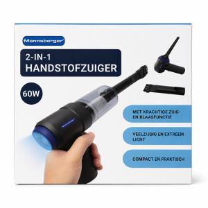 2-in-1 Handstofzuiger - Draadloos