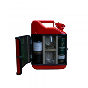 His & hers giftset - groen, rood en zwart - formaat 10L - perfect voor in de mancave - excl. drank