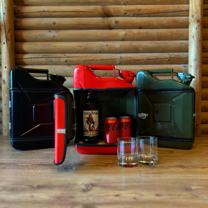 Jerrycan Giftset 10L groen, rood, zwart 