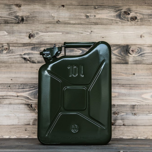 Stalen jerrycan 10L - In diverse kleuren - Opslag - Steel Jerrycan 10L - Veelzijdig te gebruiken