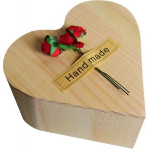 Roos - Red Rose Heart Box