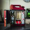 Jerrycan Bar – Sterke Drank - Rood | MegaGadgets | Sfeerfoto | Rode Jerrycan | Bacardi Tip | Cadeau tip | Mannen cadeau | man cave | Rode Sterke Drank Jerrycan