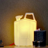 Unieke Jerrycan Lamp - Porselein - Wit - Stoer en Industrieel